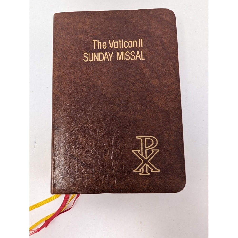 The Vatican II Sunday Missal Roman Faux Leather Brown Hardcover St Paul Editions